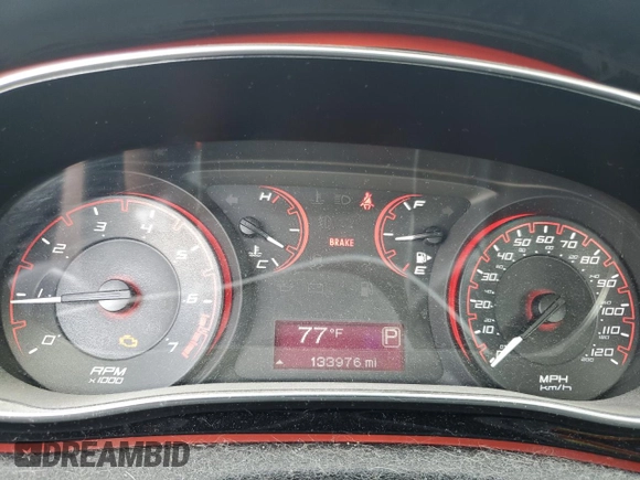 2014 Dodge Dart SXT with VIN 1C3CDFBB0ED823812, listed as a Copart auction lot 51906585 with 133,976 mi miles and Salvage Title. Bid and sale history available at carsss.com. Image 9.
