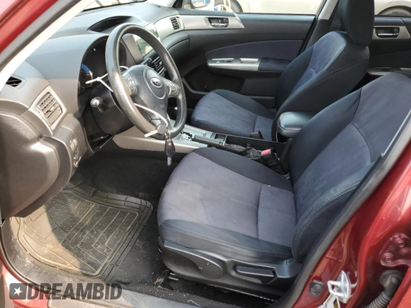 2009 Subaru Forester X with VIN JF2SH63649H724181, listed as a Copart auction lot 59919725 with 158,473 mi miles and Salvage title. Bid and sale history available at DreamBid. Image 7.