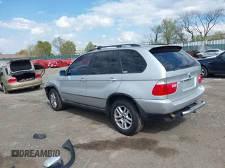 2006 BMW X5 3.0i with VIN 5UXFA13596LY41387, listed as a IAAI auction lot 42039140 with 169,696 mi miles. Bid and sale history available at carsss.com. Image 3.