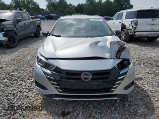 2024 Nissan Versa S with VIN 3N1CN8DV8RL837729, listed as a Copart auction lot 60730765 with 46,064 mi miles and Salvage title. Bid and sale history available at DreamBid. Image 5.
