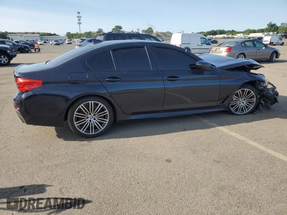 2019 BMW 5 Series 540i xDrive with VIN WBAJE7C57KWW14238, listed as a Copart auction lot 67701274 with Not Provided miles and Salvage Title. Bid and sale history available at carsss.com. Image 3.