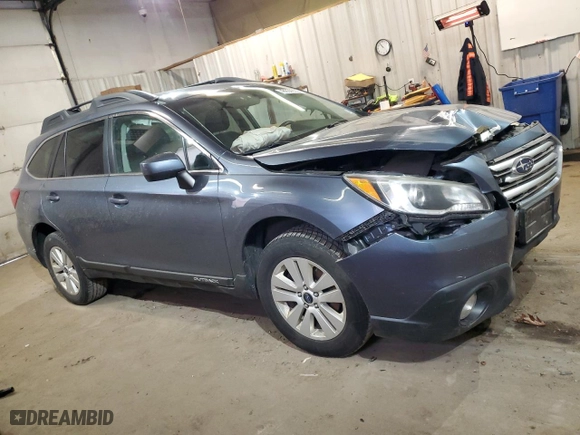 2015 Subaru Outback 2.5i Premium with VIN 4S4BSACC4F3324361, listed as a Copart auction lot 48634355 with 105,376 mi miles and Salvage Title. Bid and sale history available at carsss.com. Image 4.