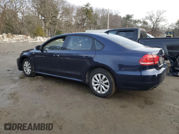 2014 Volkswagen Passat Wolfsburg Edition z VIN 1VWAT7A39EC109203, wystawiony jako Copart lot #46023835 z przebiegiem 87 197 mil mil oraz Czysty tytuł • Clean title. Historia ofert i sprzedaży dostępna na DreamBid. Obrazek 2.