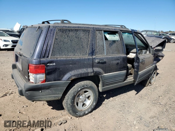 1997 Jeep Grand Cherokee Laredo with VIN 1J4GZ58YXVC651003, listed as a Copart auction lot 78621814 with 0 mi miles and Salvage Title. Bid and sale history available at carsss.com. Image 5.