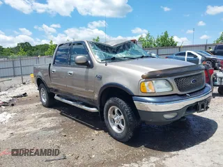 2001 Ford F-150 XLT with VIN 1FTRW08L11KC02968, listed as a IAAI auction lot 42360252 with 152,953 mi miles and . Bid and sale history available at DreamBid. Image 1.