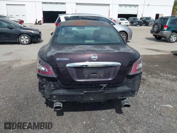 2012 Nissan Maxima SV with VIN 1N4AA5AP7CC814410, listed as a IAAI auction lot 42636484 with 144,363 mi miles and . Bid and sale history available at DreamBid. Image 6.