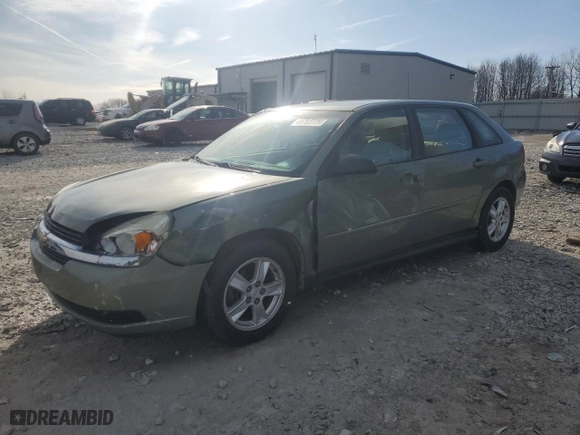 2005 Chevrolet Malibu Maxx LS with VIN 1G1ZT62845F277221, listed as a Copart auction lot 49783785 with 86,476 mi miles and Clean Title. Bid and sale history available at carsss.com. Image 1.
