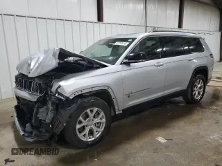 2021 Jeep Grand Cherokee Limited z VIN 1C4RJKBG5M8128641, wystawiony jako Copart lot #57218415 z przebiegiem 116 956 mil mil oraz Szkoda całkowita • Salvage title. Historia ofert i sprzedaży dostępna na DreamBid. Obrazek 1.