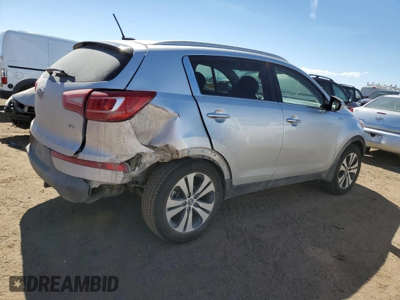 2012 Kia Sportage EX with VIN KNDPCCA29C7340864, listed as a Copart auction lot 50633525 with 57,853 mi miles and Clean title. Bid and sale history available at DreamBid. Image 3.