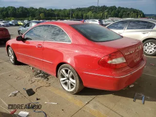 2009 Mercedes-Benz CLK 350 with VIN WDBTJ56H69F263333, listed as a Copart auction lot 66395384 with 138,149 mi miles and Salvage Title. Bid and sale history available at carsss.com. Image 2.