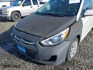 2017 Hyundai Accent SE with VIN KMHCT4AE0HU205730, listed as a IAAI auction lot 41695576 with 86,980 mi miles. Bid and sale history available at carsss.com. Image 6.