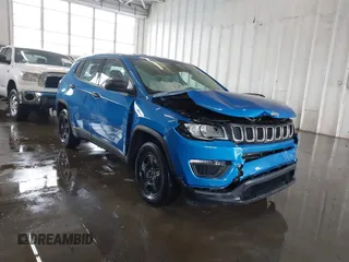 2021 Jeep Compass Sport с VIN 3C4NJCAB8MT510898, выставлен на аукционе IAAI как лот 41973898 с пробегом 57 098 миль миль и . История ставок и продаж доступна на DreamBid. Изображение 1.