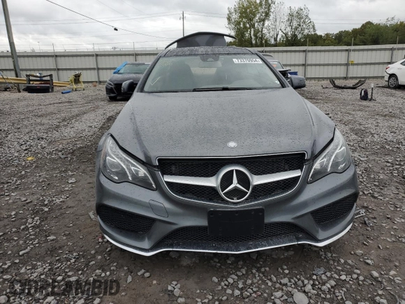 2017 Mercedes-Benz E-Class E 400 with VIN WDDKJ6FBXHF361042, listed as a Copart auction lot 73370954 with 0 mi miles and Salvage Title. Bid and sale history available at carsss.com. Image 5.