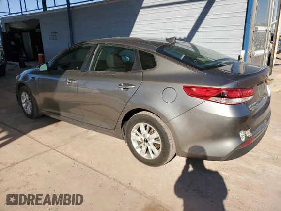 2018 Kia Optima LX with VIN 5XXGT4L34JG184071, listed as a Copart auction lot 49706515 with 129,464 mi miles and Salvage Title. Bid and sale history available at carsss.com. Image 2.