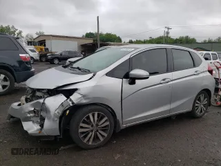 2015 Honda Fit EX with VIN 3HGGK5G83FM766958, listed as a Copart auction lot 61396875 with 220,347 mi miles and Salvage title. Bid and sale history available at DreamBid. Image 1.