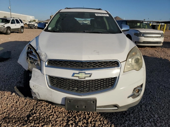 2010 Chevrolet Equinox LTZ with VIN 2CNFLGEWXA6332460, listed as a Copart auction lot 83792474 with 121,083 mi miles and Salvage Title. Bid and sale history available at DreamBid. Image 5.