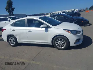 2022 Hyundai Accent SE with VIN 3KPC24A61NE178497, listed as a IAAI auction lot 41814752 with 21,267 mi miles. Bid and sale history available at carsss.com. Image 13.