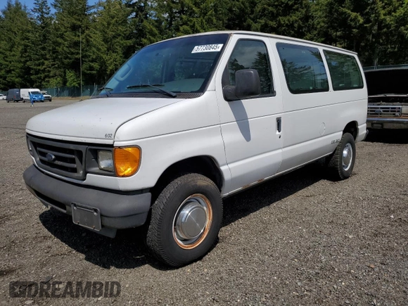 2004 Ford Econoline Cargo with VIN 1FTSE34LX4HB53489, listed as a Copart auction lot 57730845 with 207,547 mi miles and Clean title. Bid and sale history available at DreamBid. Image 1.