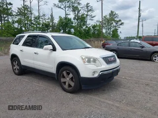 2012 GMC Acadia SLT1 with VIN 1GKKVREDXCJ118232, listed as a IAAI auction lot 42102970 with 186,640 mi miles. Bid and sale history available at carsss.com. Image 1.