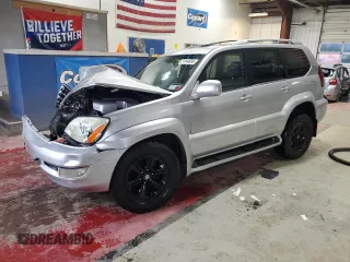 2006 Lexus GX 470 with VIN JTJBT20X460122777, listed as a Copart auction lot 51444835 with 166,925 mi miles and Salvage Title. Bid and sale history available at carsss.com. Image 1.