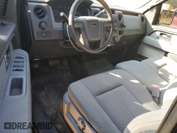 2014 Ford F-150 XL with VIN 1FTFX1CF4EFB24806, listed as a Copart auction lot 76672874 with 144,886 mi miles and Salvage title. Bid and sale history available at DreamBid. Image 8.