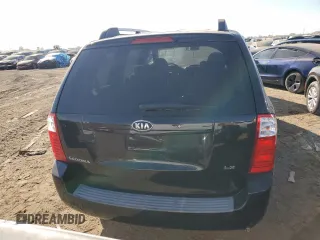 2006 Kia Sedona LX with VIN KNDMB233866034772, listed as a Copart auction lot 73406014 with 154,899 mi miles and Salvage Title. Bid and sale history available at carsss.com. Image 6.