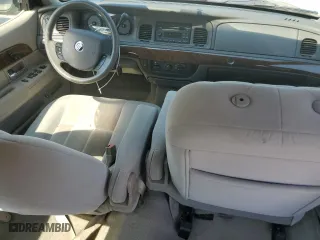 2007 Mercury Grand Marquis GS with VIN 2MEFM74V27X611848, listed as a Copart auction lot 72004424 with 93,152 mi miles and Salvage Title. Bid and sale history available at carsss.com. Image 8.