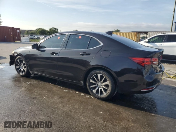 2016 Acura TLX with VIN 19UUB1F34GA001113, listed as a Copart auction lot 61598035 with 127,792 mi miles and Salvage title. Bid and sale history available at DreamBid. Image 2.