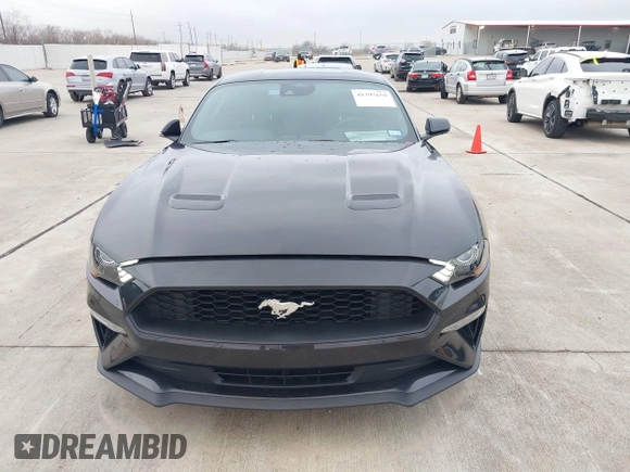 2022 Ford Mustang EcoBoost with VIN 1FA6P8TH5N5130619, listed as a IAAI auction lot 41397659 with 16,836 mi miles. Bid and sale history available at carsss.com. Image 12.