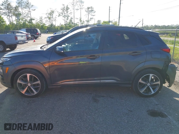 2018 Hyundai Kona Limited with VIN KM8K33A58JU135096, listed as a IAAI auction lot 41989321 with 66,939 mi miles. Bid and sale history available at carsss.com. Image 14.