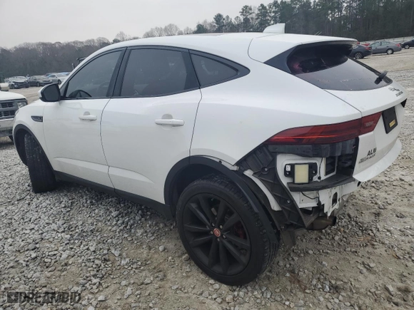 2018 Jaguar E-PACE S with VIN SADFJ2FX7J1Z10011, listed as a Copart auction lot 86499804 with 78,824 mi miles and Salvage Title. Bid and sale history available at carsss.com. Image 2.