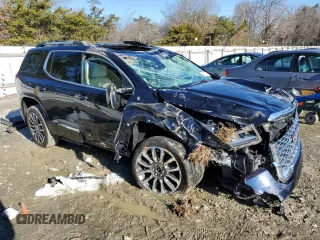 2021 GMC Acadia Denali with VIN 1GKKNXLS9MZ223742, listed as a Copart auction lot 44732335 with 54,007 mi miles and Salvage title. Bid and sale history available at DreamBid. Image 4.