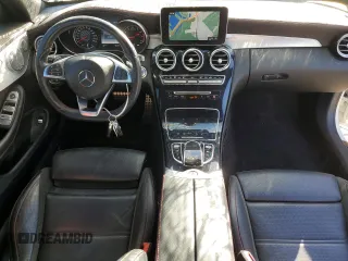 2017 Mercedes-Benz C 43 AMG with VIN WDDWK6EB2HF520135, listed as a Copart auction lot 72433934 with 44,125 mi miles and Salvage title. Bid and sale history available at DreamBid. Image 8.