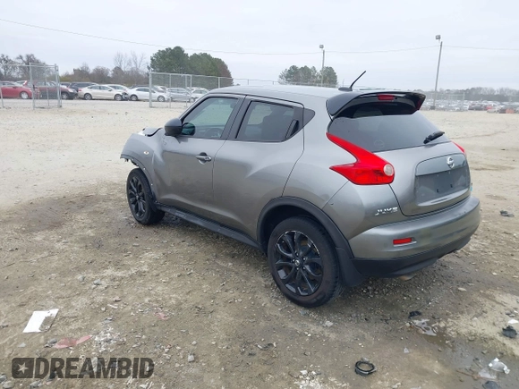 2013 Nissan Juke S with VIN JN8AF5MR9DT213627, listed as a IAAI auction lot 41132886 with 111,453 mi miles. Bid and sale history available at carsss.com. Image 3.