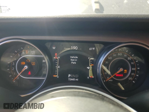 2020 Jeep Gladiator Sport S с VIN 1C6JJTAG4LL184187, выставлен на аукционе Copart как лот 47955245 с пробегом 72 445 миль миль и Списание • Salvage title. История ставок и продаж доступна на DreamBid. Изображение 9.