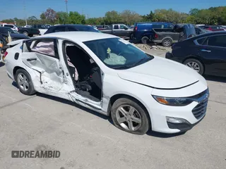2020 Chevrolet Malibu LS with VIN 1G1ZB5STXLF012642, listed as a IAAI auction lot 41777011 with 69,100 mi miles and . Bid and sale history available at DreamBid. Image 1.