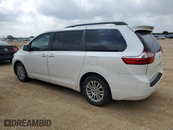 2017 Toyota Sienna XLE Auto Access Seat with VIN 5TDYZ3DC3HS826798, listed as a Copart auction lot 54487685 with 88,584 mi miles and Salvage Title. Bid and sale history available at DreamBid. Image 2.
