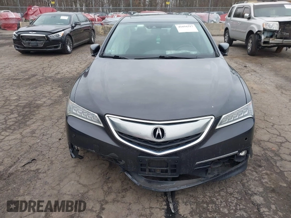 2015 Acura TLX Advance z VIN 19UUB3F73FA001830, wystawiony jako IAAI lot #41694317 z przebiegiem 172 188 mil mil oraz . Historia ofert i sprzedaży dostępna na DreamBid. Obrazek 6.