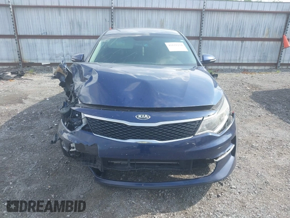 2018 Kia Optima LX with VIN 5XXGT4L37JG207956, listed as a IAAI auction lot 42121234 with 167,632 mi miles. Bid and sale history available at carsss.com. Image 13.
