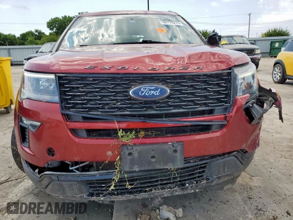 2019 Ford Explorer Sport with VIN 1FM5K8GT0KGB47634, listed as a Copart auction lot 60778275 with 145,776 mi miles and Salvage title. Bid and sale history available at DreamBid. Image 5.