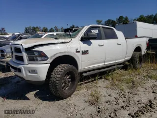 2017 Ram 2500 Big Horn with VIN 3C6UR5MJ9HG581228, listed as a Copart auction lot 74787084 with 124,180 mi miles and Salvage Title. Bid and sale history available at carsss.com. Image 1.