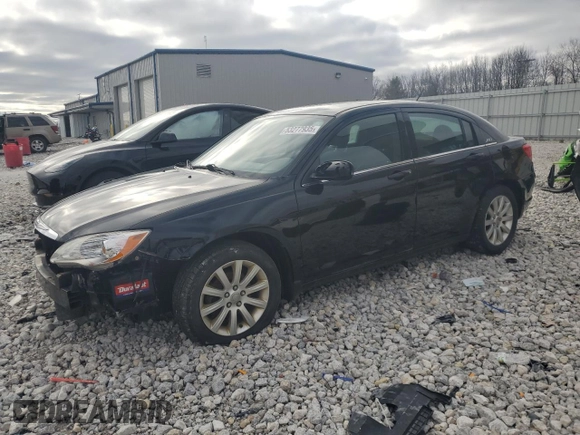 2011 Chrysler 200 Touring with VIN 1C3BC1FB7BN603715, listed as a Copart auction lot 53055135 with 157,161 mi miles and Clean Title. Bid and sale history available at carsss.com. Image 1.
