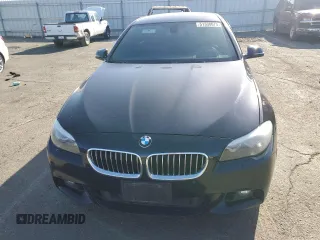 2015 BMW 5 Series 535i with VIN WBA5B1C5XFG127381, listed as a Copart auction lot 51338675 with 123,596 mi miles and Salvage Title. Bid and sale history available at carsss.com. Image 5.