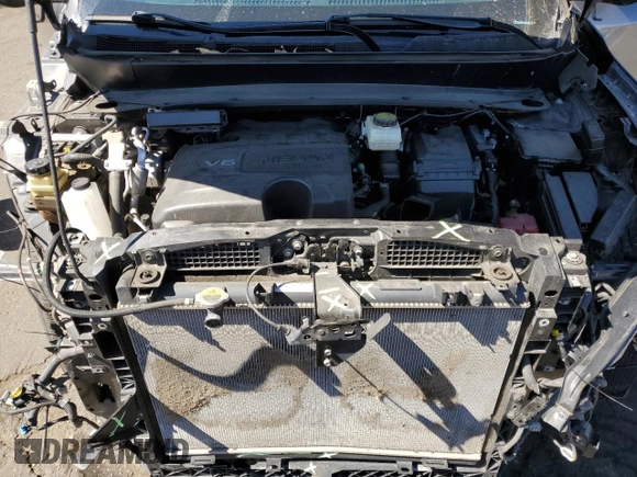 2017 Nissan Pathfinder SL with VIN 5N1DR2MM3HC646459, listed as a Copart auction lot 50371155 with 72,420 mi miles and Salvage Title. Bid and sale history available at DreamBid. Image 11.