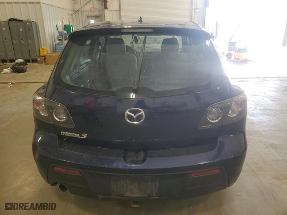 2009 Mazda Mazda3 s Touring with VIN JM1BK343X91187456, listed as a Copart auction lot 50317745 with 225,965 mi miles and Non Repairable. Bid and sale history available at carsss.com. Image 6.