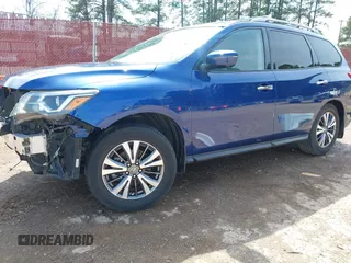2017 Nissan Pathfinder S with VIN 5N1DR2MN5HC677480, listed as a IAAI auction lot 41730478 with 73,219 mi miles. Bid and sale history available at carsss.com. Image 18.