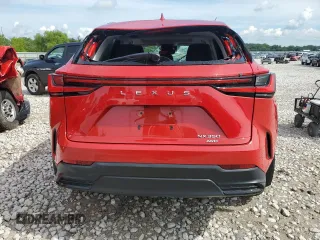 2023 Lexus NX with VIN 2T2AGCEZ2PC030136, listed as a Copart auction lot 62011404 with 4,860 mi miles and Salvage Title. Bid and sale history available at carsss.com. Image 6.