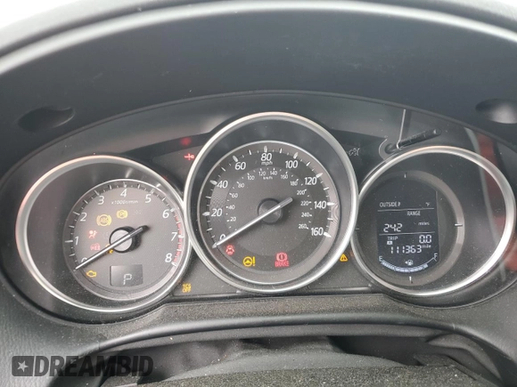 2016 Mazda CX-5 Sport with VIN JM3KE2BY0G0843786, listed as a Copart auction lot 54451275 with 111,363 mi miles and Salvage title. Bid and sale history available at DreamBid. Image 9.
