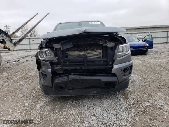 2019 Chevrolet Colorado 4WD LT with VIN 1GCGTCEN4K1165705, listed as a Copart auction lot 46176034 with 81,200 mi miles and Non Repairable. Bid and sale history available at carsss.com. Image 5.
