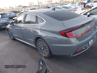 2023 Hyundai Sonata SEL with VIN KMHL34JJ8PA058988, listed as a IAAI auction lot 41818230 with Not Provided miles and . Bid and sale history available at DreamBid. Image 3.